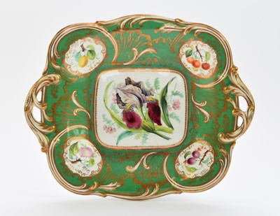 Lot 135 - H&R Daniel - A low pedestal dessert dish, circa 1844-46