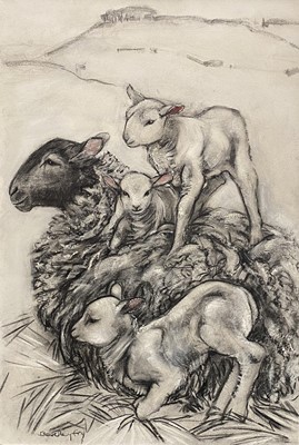 Lot 30 - Beverley Fry (b.1948) Hot Seat