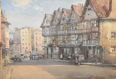 Lot 418 - Noel Henry Leaver (1889-1951) Llandoger Tavern, Old King Street, Bristol