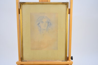 Lot 389 - Violet Manners, Duchess of Rutland (1859-1937) Portrait of Sir John Martin-Harvey (1863-1944)
