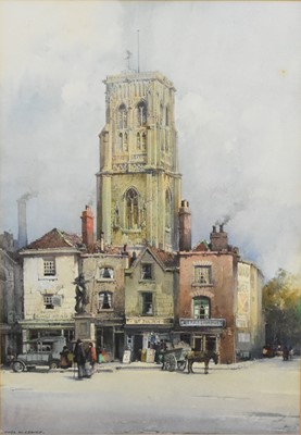 Lot 399 - Noel Henry Leaver (1889-1951) Temple Church, Bristol