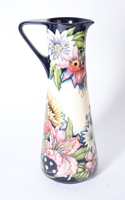 Lot 314 - A contemporary Moorcroft 'Sandbach Bouquet' Jug