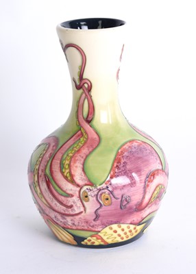 Lot 320 - A contemporary Moorcroft 'Octopus' vase