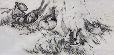 Lot 54 - Beverley Fry (b.1948) Ash Tree Shelter