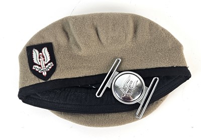 Lot 180 - A post-war SAS Other Ranks beret, size 57,...