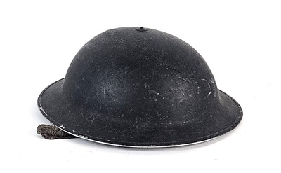 Lot 181 - A British MK2 Army Steel Brodie helmet, with...