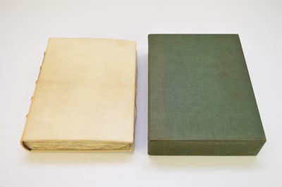 Lot 1184 - GOLDEN COCKEREL PRESS. SCOTT, Walter Sidney.  Shelley Trilogy.