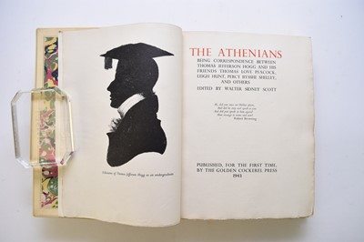 Lot 1184 - GOLDEN COCKEREL PRESS. SCOTT, Walter Sidney.  Shelley Trilogy.