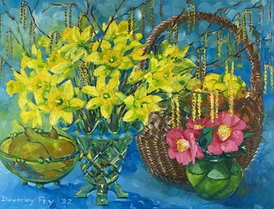Lot 70 - Beverley Fry (b.1948) When Morning Starts Her Keen Hello