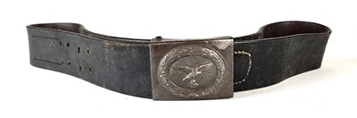 Lot 242 - German Third Reich Luftwaffe EM/NCO belt with buckle