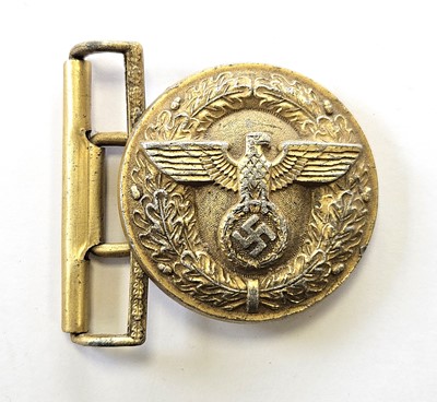 Lot 246 - Germany, Third Reich. NSDAP Political Leader's belt buckle.