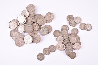 Lot 138 - An assorted collection of pre-1947 silver coinage