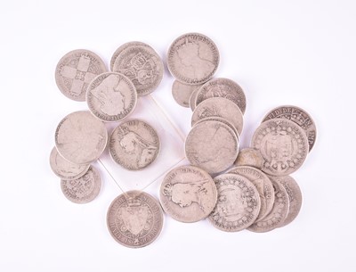 Lot 139 - A collection of assorted silver coinage