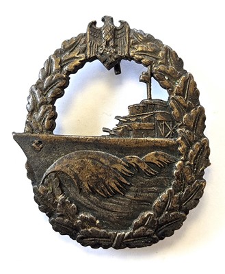 Lot 251 - Germany, Third Reich. Kriegsmarine Destroyer badge.