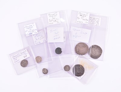 Lot 117 - A small collection of hammered silver coinage