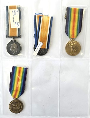 Lot 65 - Royal Army Medical Corps, two First World War medal pairs.
