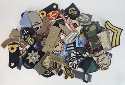 Lot 514 - Royal Engineers WW1 Medal Trio and a large accumulation of military badges
