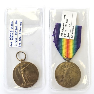 Lot 105 - A group of WW1 Medals