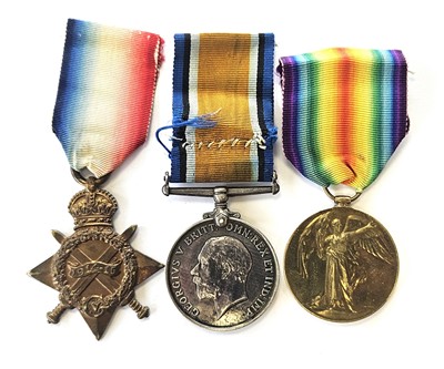 Lot 77 - WW1 Royal Field Artillery/Royal Artillery medal trio
