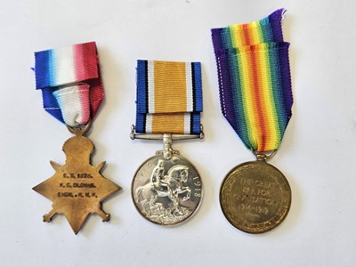 Lot 25 - WW1 Royal Naval Reserve medal trio