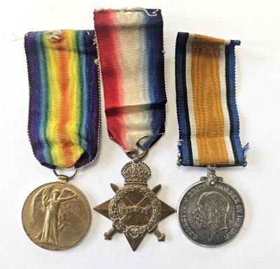 Lot 92 - South African WW1 medal trio