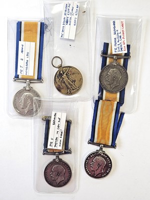 Lot 106 - Single WW1 Medals