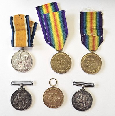 Lot 107 - First World War Essex Regiment medals