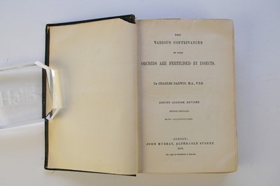 Lot 1003 - DARWIN, Charles, The Effects of Cross and Self Fertilisation in the Vegetable Kingdom, 1st edition 1876.