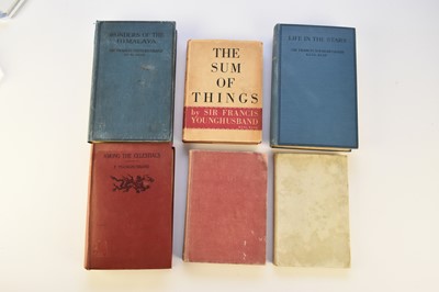 Lot 1013 - YOUNGHUSBAND, Sir Francis, Wonders of the Himalayas, 1st edition 1924. Presentation copy from the author. Neatly re-cased, cover marked. With others (6)