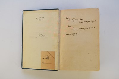 Lot 1013 - YOUNGHUSBAND, Sir Francis, Wonders of the Himalayas, 1st edition 1924. Presentation copy from the author. Neatly re-cased, cover marked. With others (6)