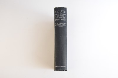 Lot 1031 - SHACKLETON, Sir Ernest. South: The Story of Shackleton's Last Expedition 1914-1917. William Heinemann, 1st edition, first impression 1919