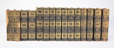 Lot 1080 - THE LADIES CABINET of Fashion, Music and Romance. Edited by Margaret and Beatrice de Courcy. Vols 1-16, 1832-39.