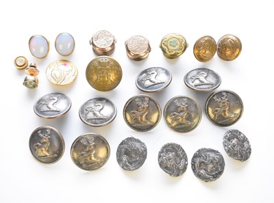 Lot 57 - A collection of buttons and studs