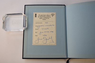 Lot 1109 - BOTHAM, Ian, My Autobiography, Signed limited edition no 71/102, 1994. Full brown morocco in slipcase; BOYCOTT, Geoffrey, The Autobiography. Signed limited edition