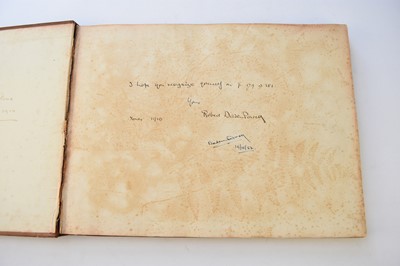 Lot 1073 - BADEN-POWELL, Major-General R S S, Sketches in Mafeking and East Africa. Oblong 4to 1907. Inscribed by the author