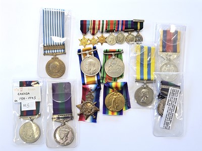 Lot 134 - Mixed group of medals