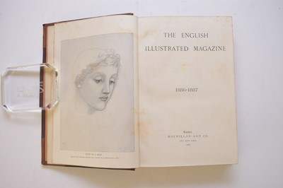 Lot 1131 - THE ENGLISH ILLUSTRATED MAGAZINE, 1883-4 to 1890-1, 8 vols, half calf. With SHAKESPEARE, William, Works