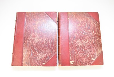 Lot 1133 - WILKINSON, Robert (publisher) Londina Illustrata, 2 vols folio, 1819-25. With 205 engraved plates. Half red morocco, marbled boards, top edge gilt (2)