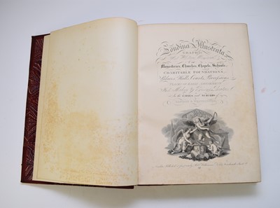 Lot 1133 - WILKINSON, Robert (publisher) Londina Illustrata, 2 vols folio, 1819-25. With 205 engraved plates. Half red morocco, marbled boards, top edge gilt (2)