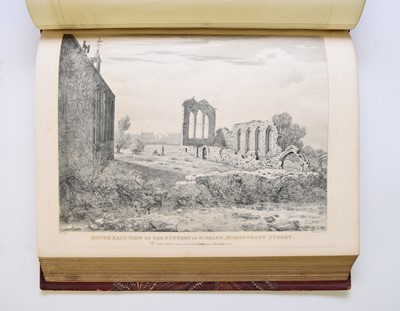 Lot 1133 - WILKINSON, Robert (publisher) Londina Illustrata, 2 vols folio, 1819-25. With 205 engraved plates. Half red morocco, marbled boards, top edge gilt (2)