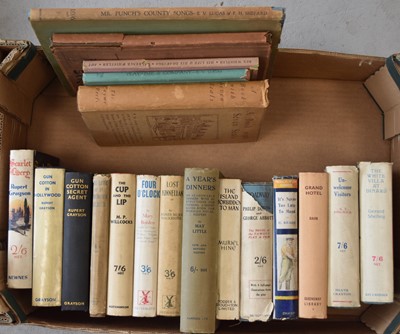 Lot 1148 - DUST JACKETS. A collection of 46 books in dust jackets, all pre-1950, most from the 1920s and 1930s.