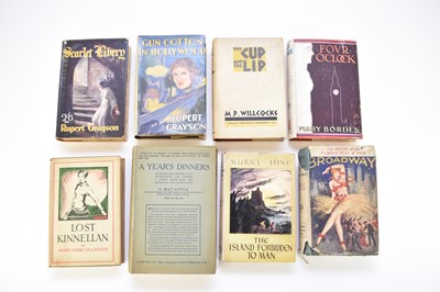 Lot 1148 - DUST JACKETS. A collection of 46 books in dust jackets, all pre-1950, most from the 1920s and 1930s.