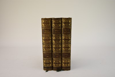 Lot 21 - HALL, Mr & Mrs SC, Ireland; Its Scenery, Character, etc. 3 vols 1841-43. With 48 plates and 18 maps, Half green morocco. (3)