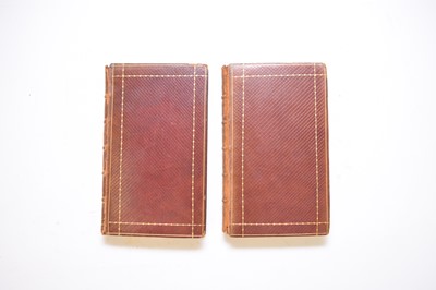 Lot 1151 - WARTON, Thomas. History of English Poetry, 3 vols. 4to, 1775-81. Contemporary calf. With Observations on the Fairy Queen of Spencer. 2 vols, 2nd edn 1762. Contemporary diced calf, all edges gilt (5)