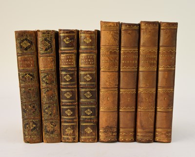 Lot 1153 - BROWN, Sir Thomas, The Works of, Serious and Comical, in Prose and verse. 12mo, 4 vols, 5th edn 1720. Contemporary calf, not quite uniform.