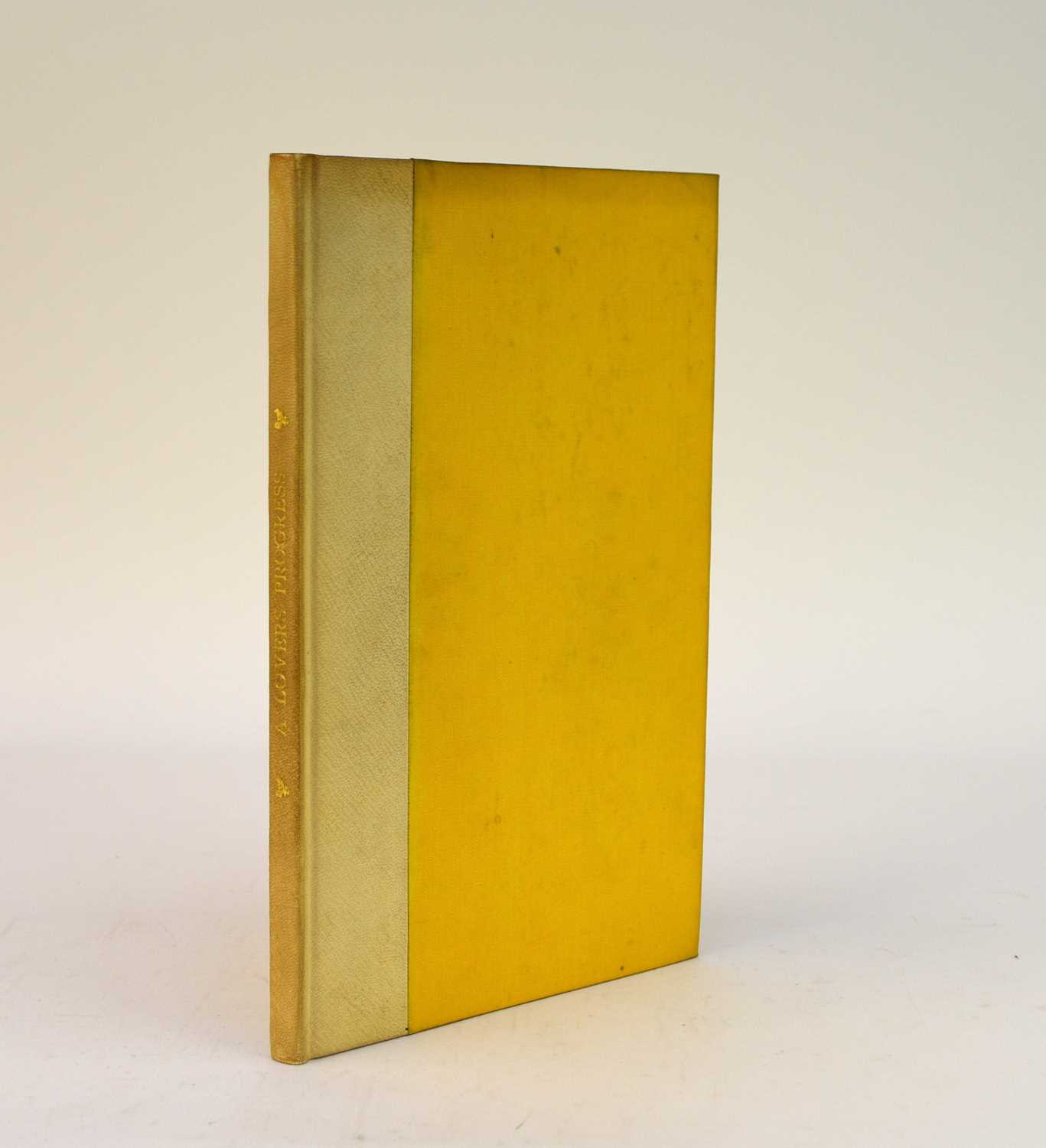 Lot 1177 - GOLDEN COCKEREL PRESS. A Lovers Progress. Seventeenth Century Lyrics: Selected by Nancy Quennell. Folio, 1938. No.209/215. Quarter whitish morocco by Sangorski & Sutcliffe