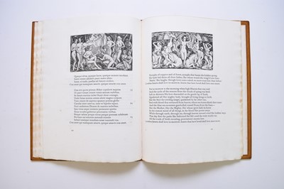 Lot 1170 - GOLDEN COCKEREL PRESS. The Vigil of Venus. Translation by F L Lucas, erotic engravings by John Buckland-Wright. 4to 1939. No 60/100.