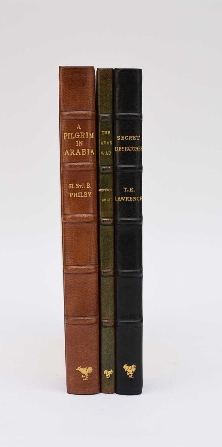 Lot 1171 - GOLDEN COCKEREL PRESS. Lawrence, T E, Secret Despatches from Arabia. 4to 1939. No 885/1000