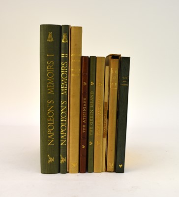 Lot 1180 - GOLDEN COCKEREL PRESS. Napoleon's Memoirs. Edited by Somerset De Chair. 2 vols folio, 1945. No 360/500