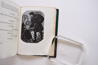 Lot 1178 - GOLDEN COCKEREL PRESS. Gray's Elegy, with 8 engravings by Gwenda Morgan. 1946. No. 46/80 specially bound copies out of a total edition of 750.